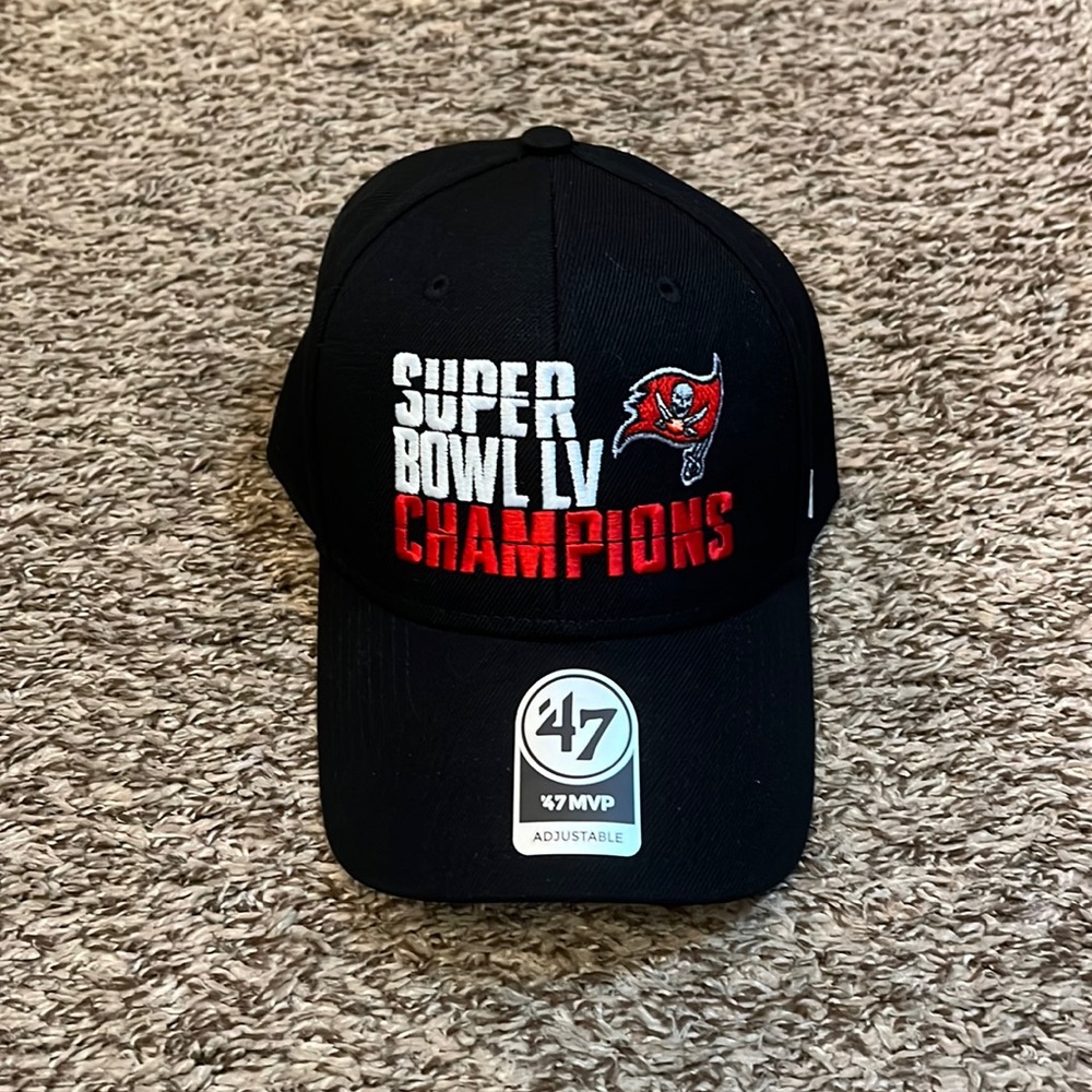 Tampa Bay Buccaneers Super Bowl LV Champions Adjustable Cap